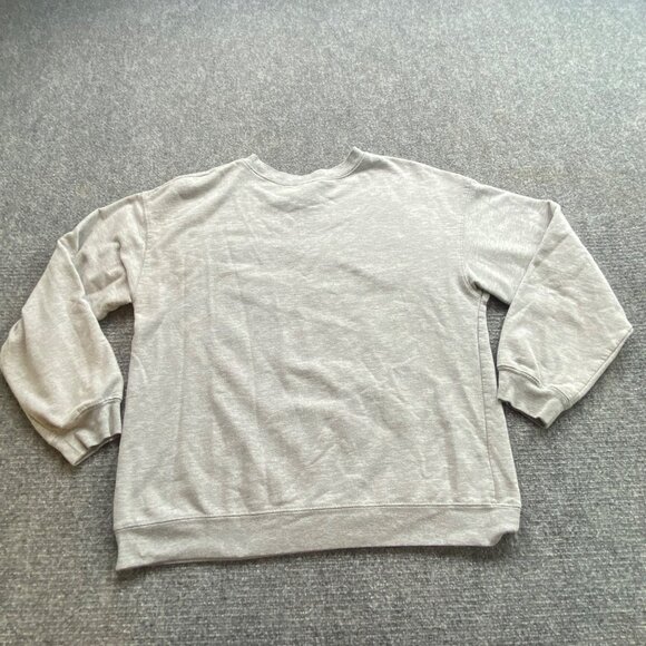 Disney Princess Sweatshirt‎ Womens XL 15 17 Gray Ariel Little Mermaid Graphic - Picture 6 of 9